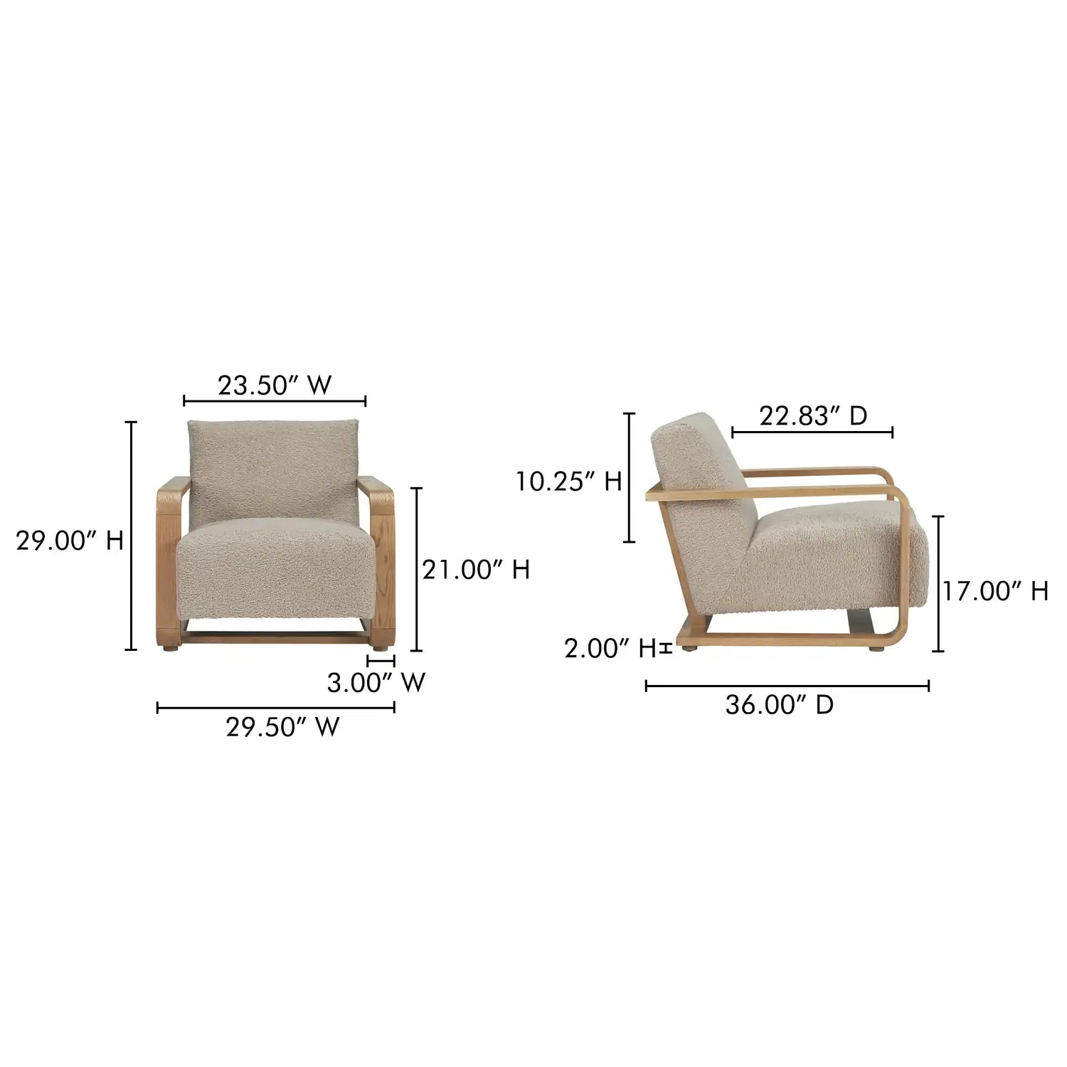 MOES, ECKERSLEY LOUNGE CHAIRS, LOUNGE