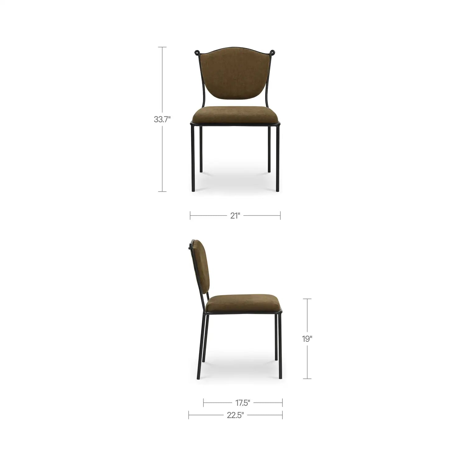 MOES, FERRIS DINING CHAIRS, DINING CHAIRS