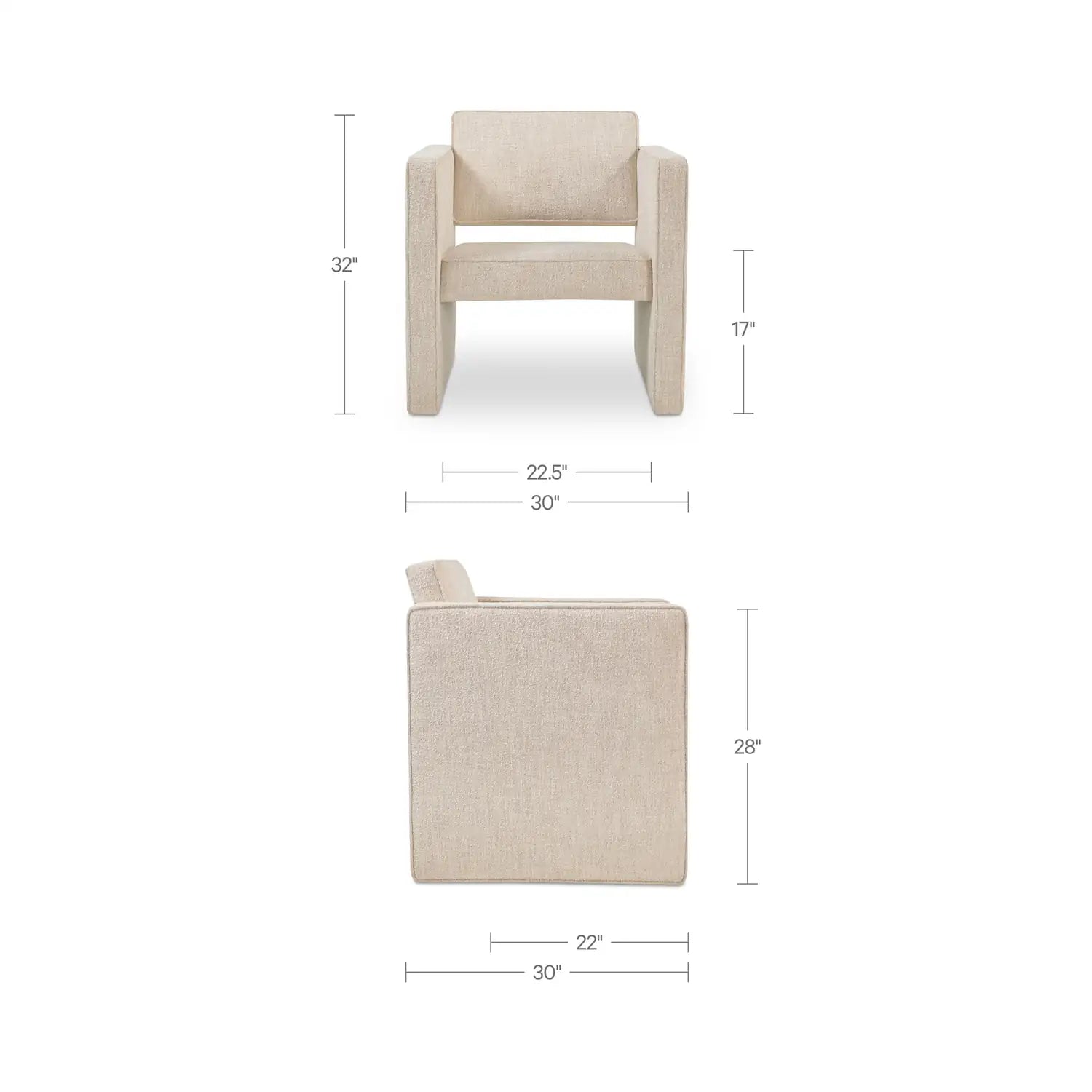 MOES, HARRIS ACCENT CHAIRS, LOUNGE