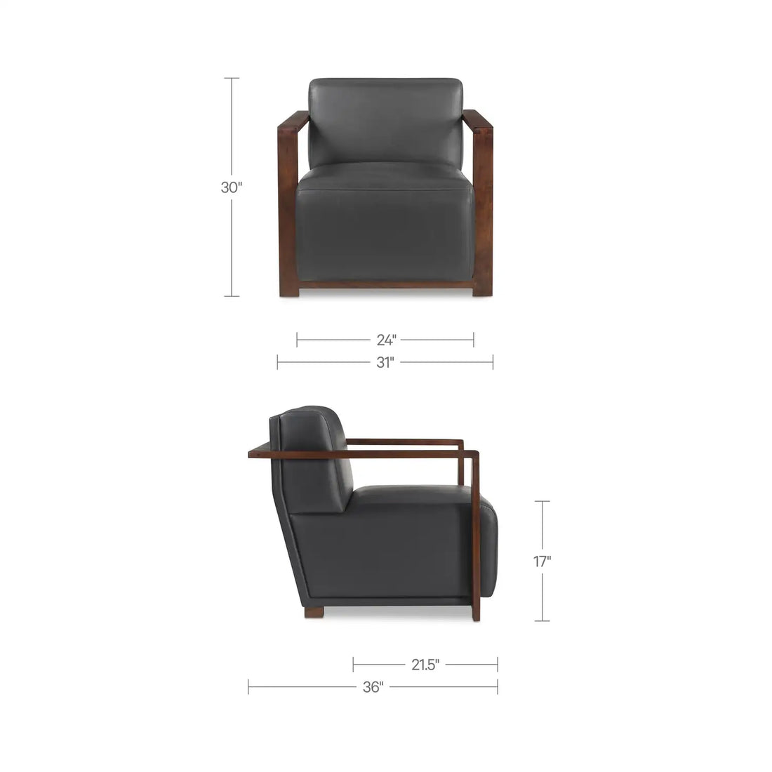 MOES, BARNES ACCENT CHAIRS, LOUNGE