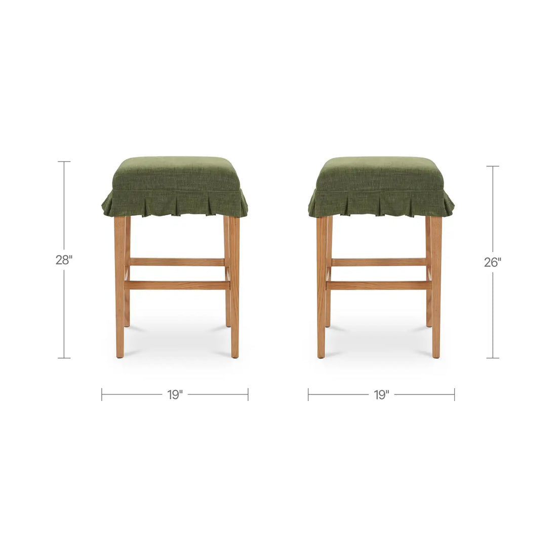 MOES, ANNA COUNTER STOOLS, BAR STOOLS