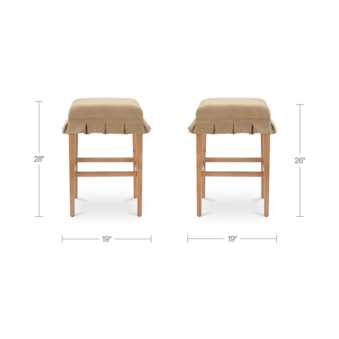 MOES, ANNA COUNTER STOOLS, BAR STOOLS