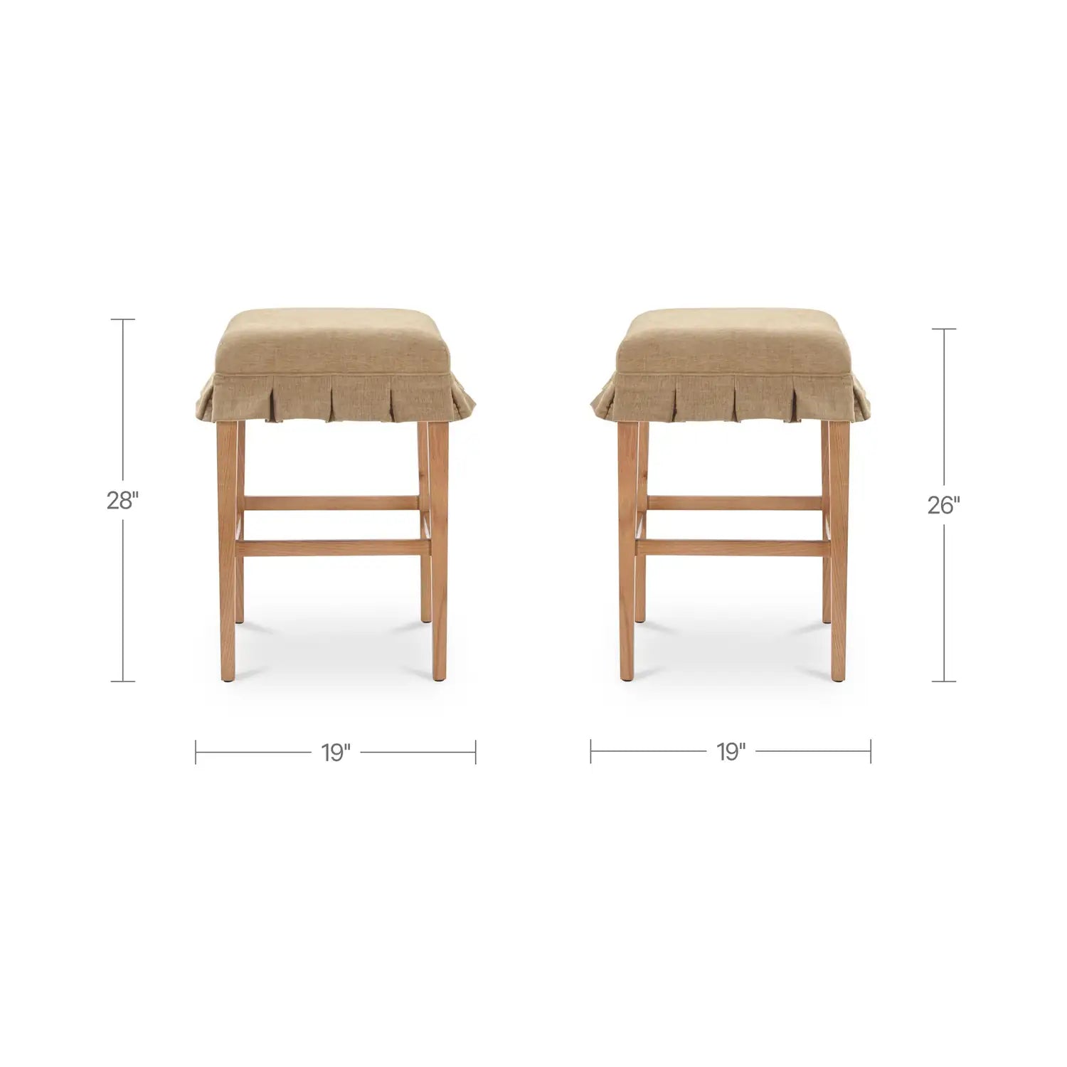 MOES, ANNA COUNTER STOOLS, BAR STOOLS