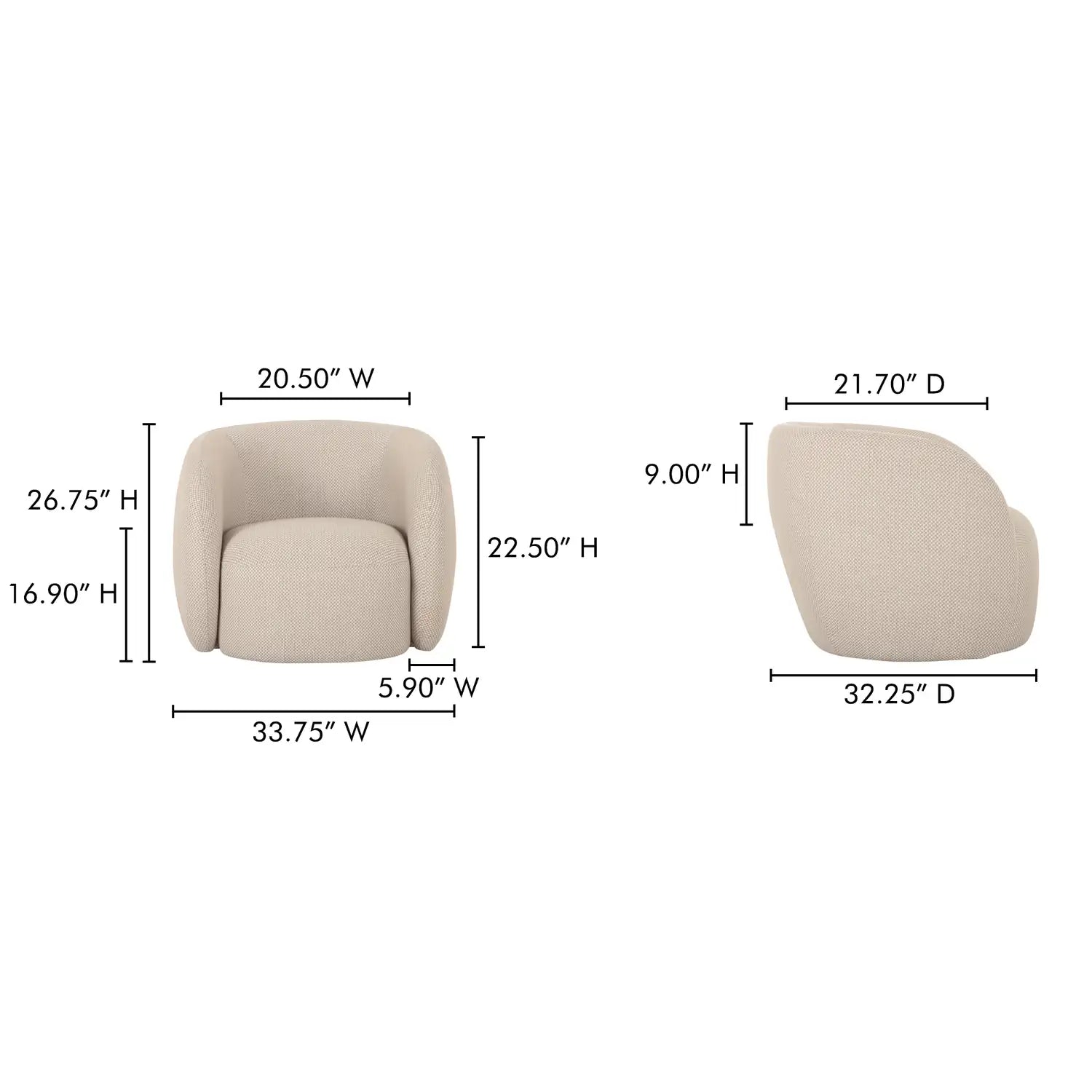 MOES RAE OUTDOOR CHAIRS - Outdoor Seating
