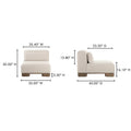 MOES, JUNE SLIPPER CHAIRS, LOUNGE