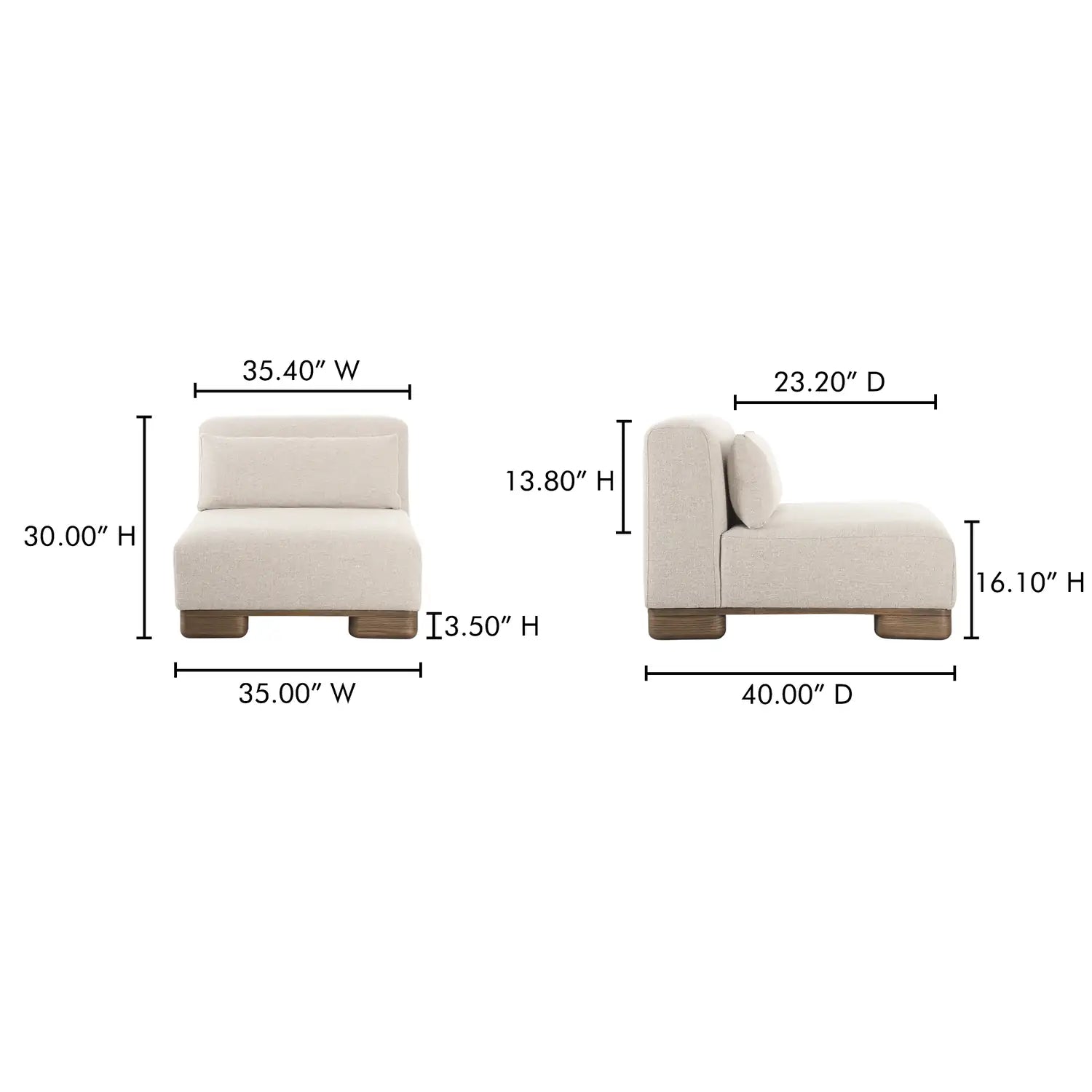 MOES, JUNE SLIPPER CHAIRS, LOUNGE