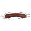 MOES, ROMAN SECTIONALS, SOFA