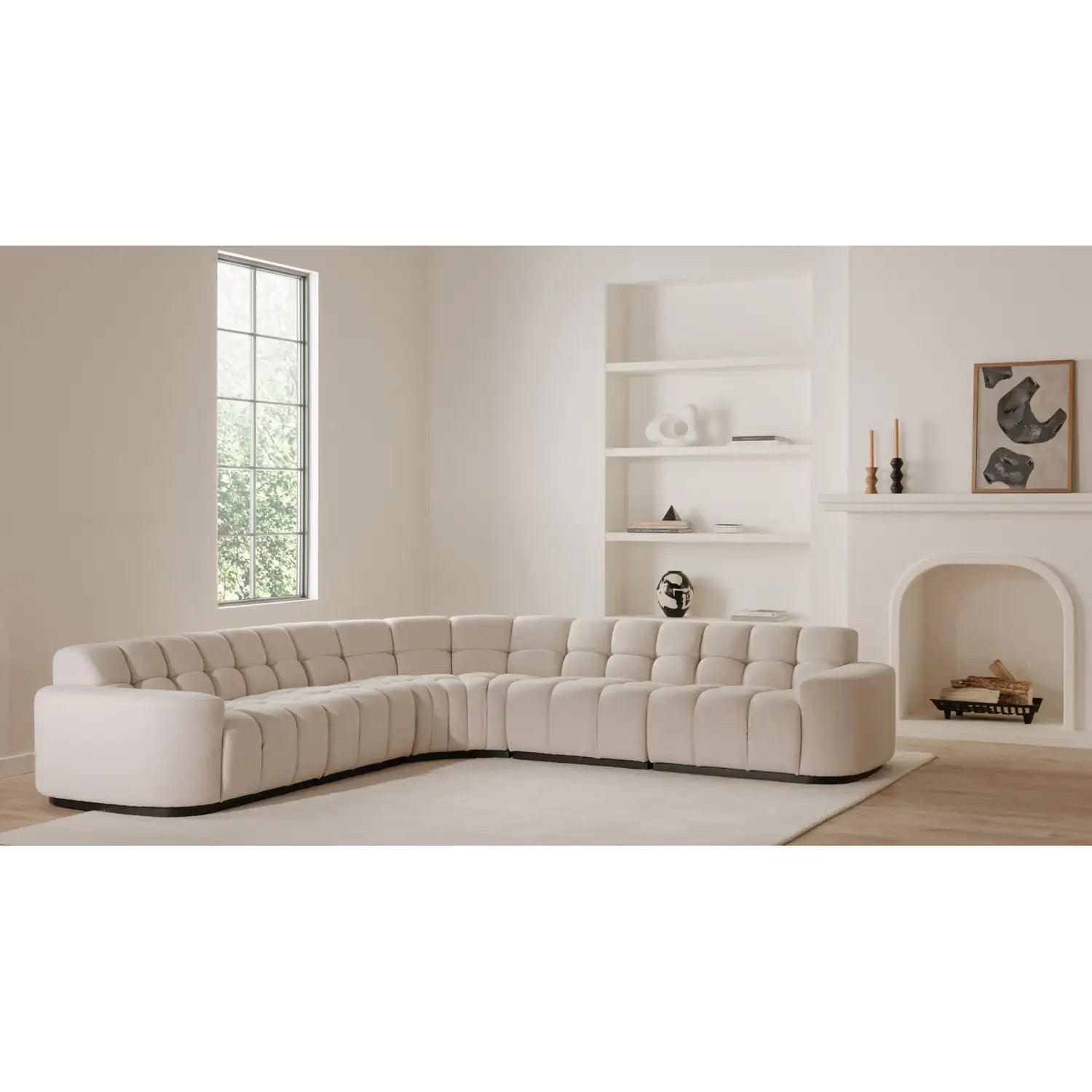 MOES, ROMAN SECTIONALS, SOFA