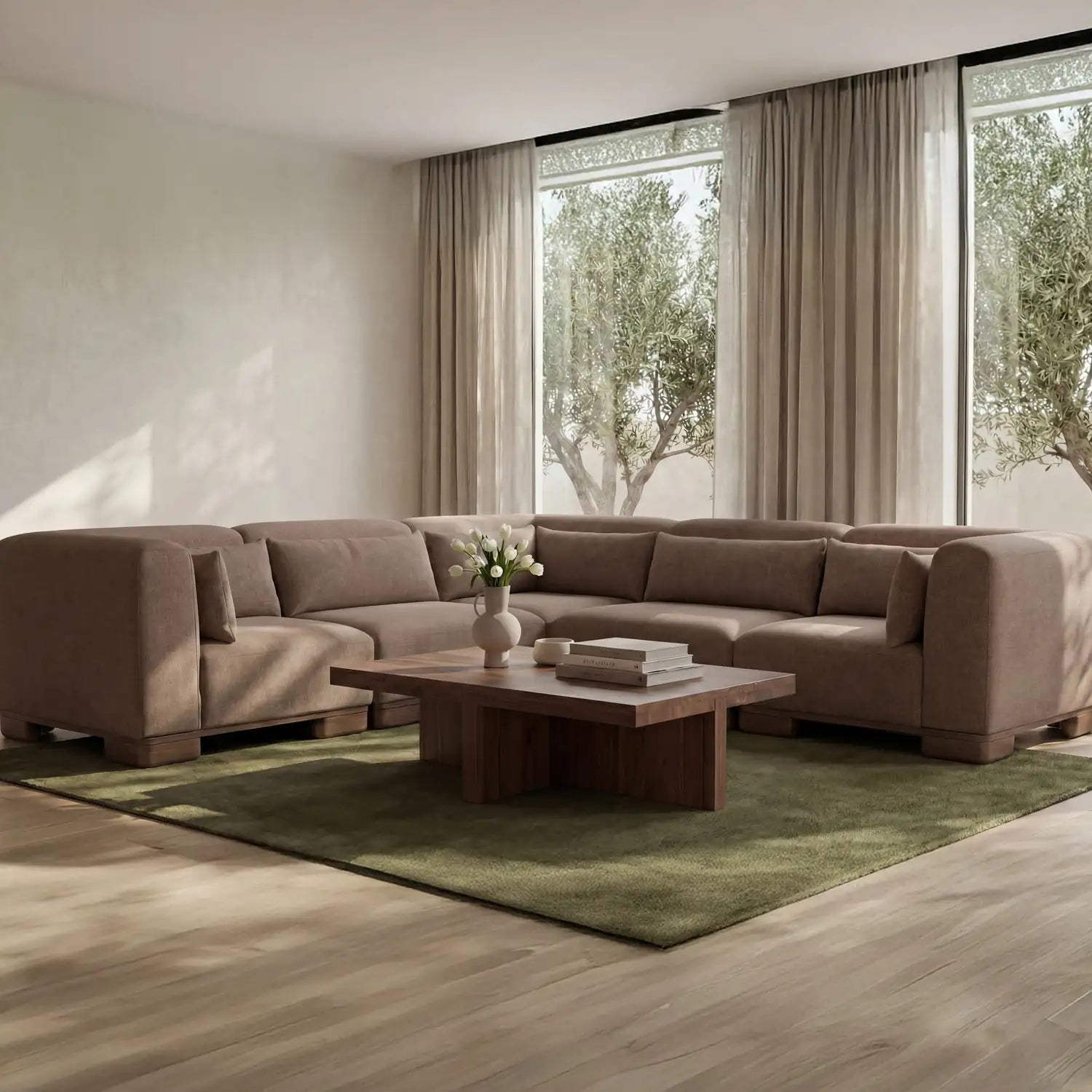 MOES, JUNE MODULAR SECTIONALS, SOFA