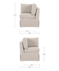 MOES, FABLE CORNER CHAIRS, LOUNGE