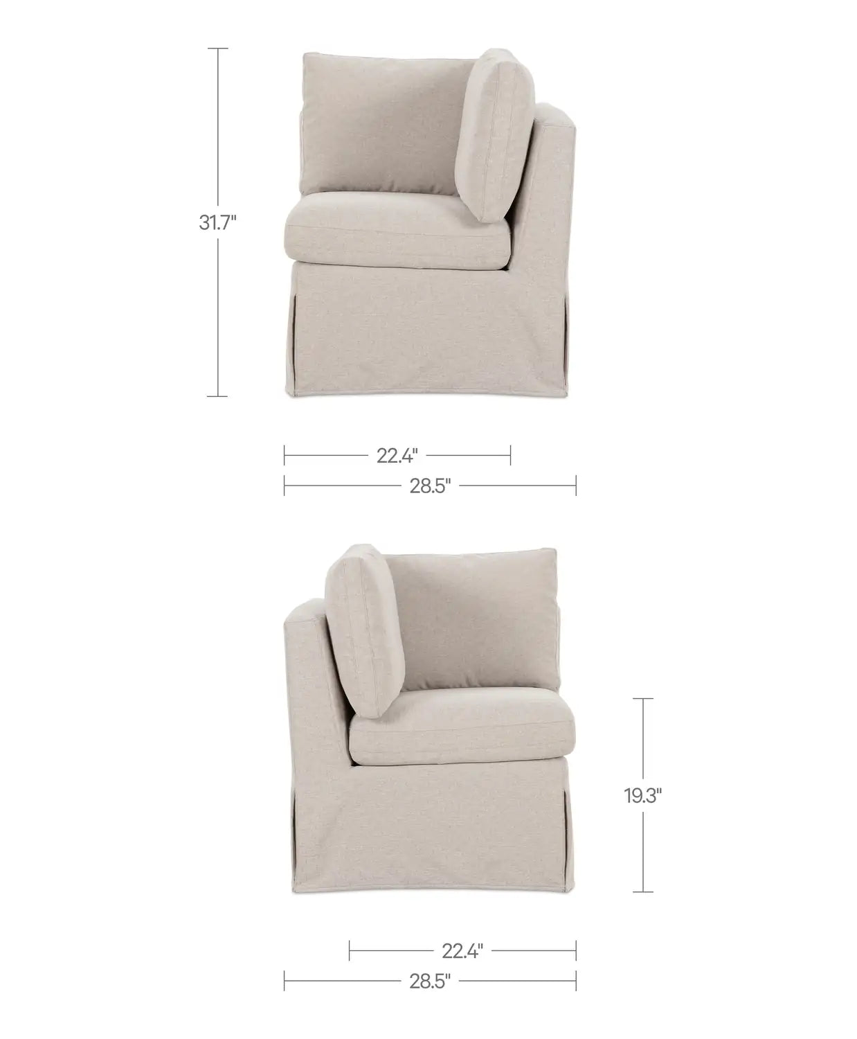 MOES, FABLE CORNER CHAIRS, LOUNGE
