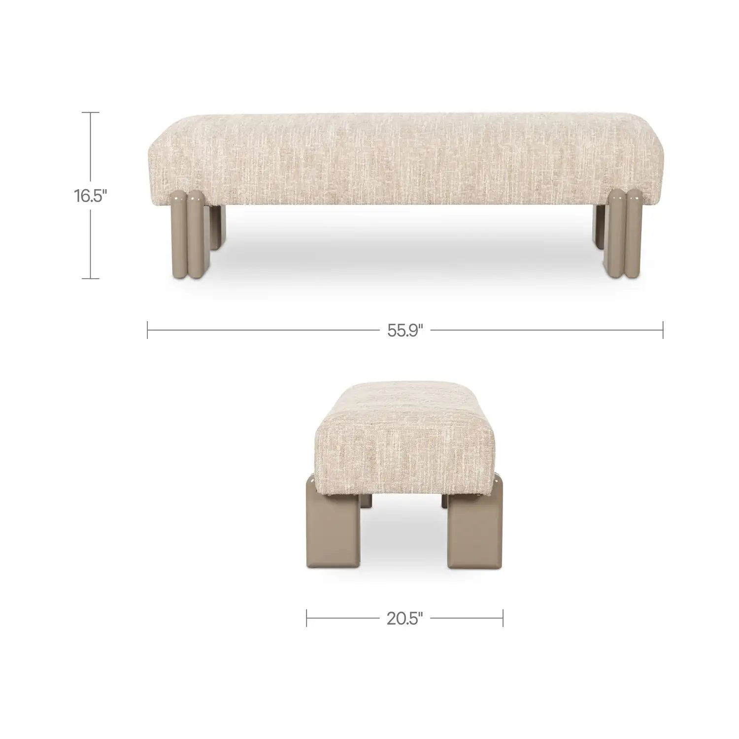 MOES PRIYA BENCHES - Benches, Ottoman, Stools