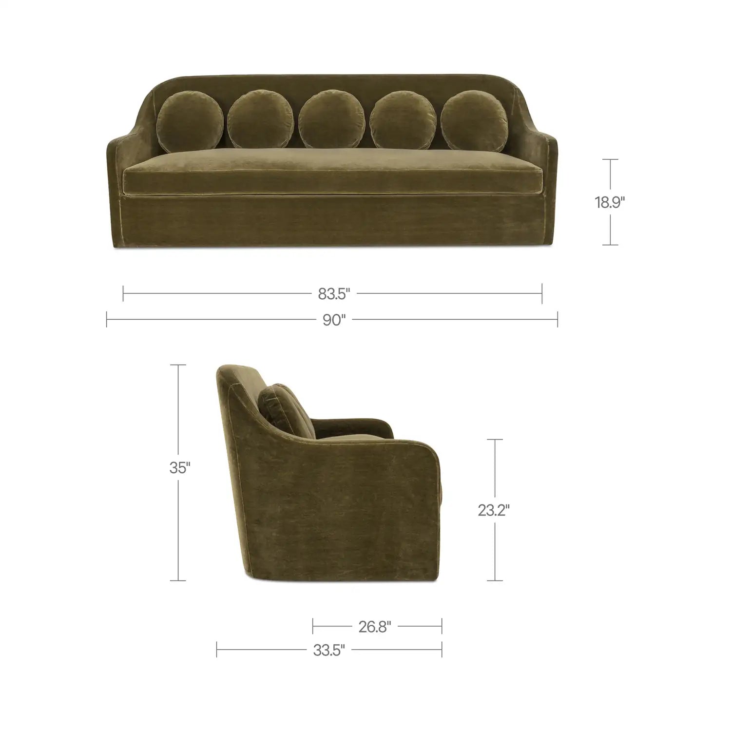MOES, RIALTO SOFAS, SOFA