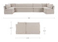 MOES, FABLE MODULAR SECTIONALS, SOFA