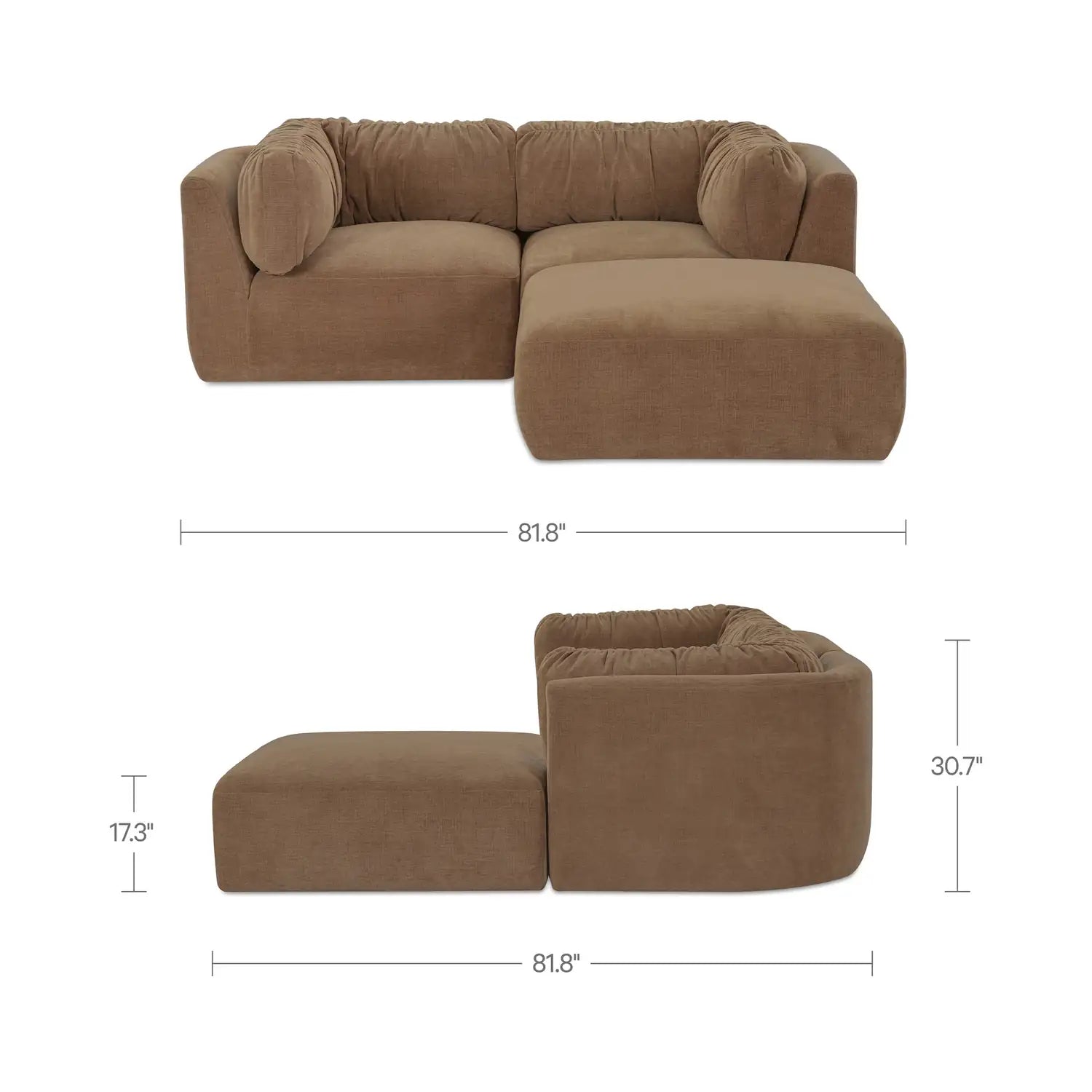 MOES, MATINA MODULAR SECTIONALS, SOFA