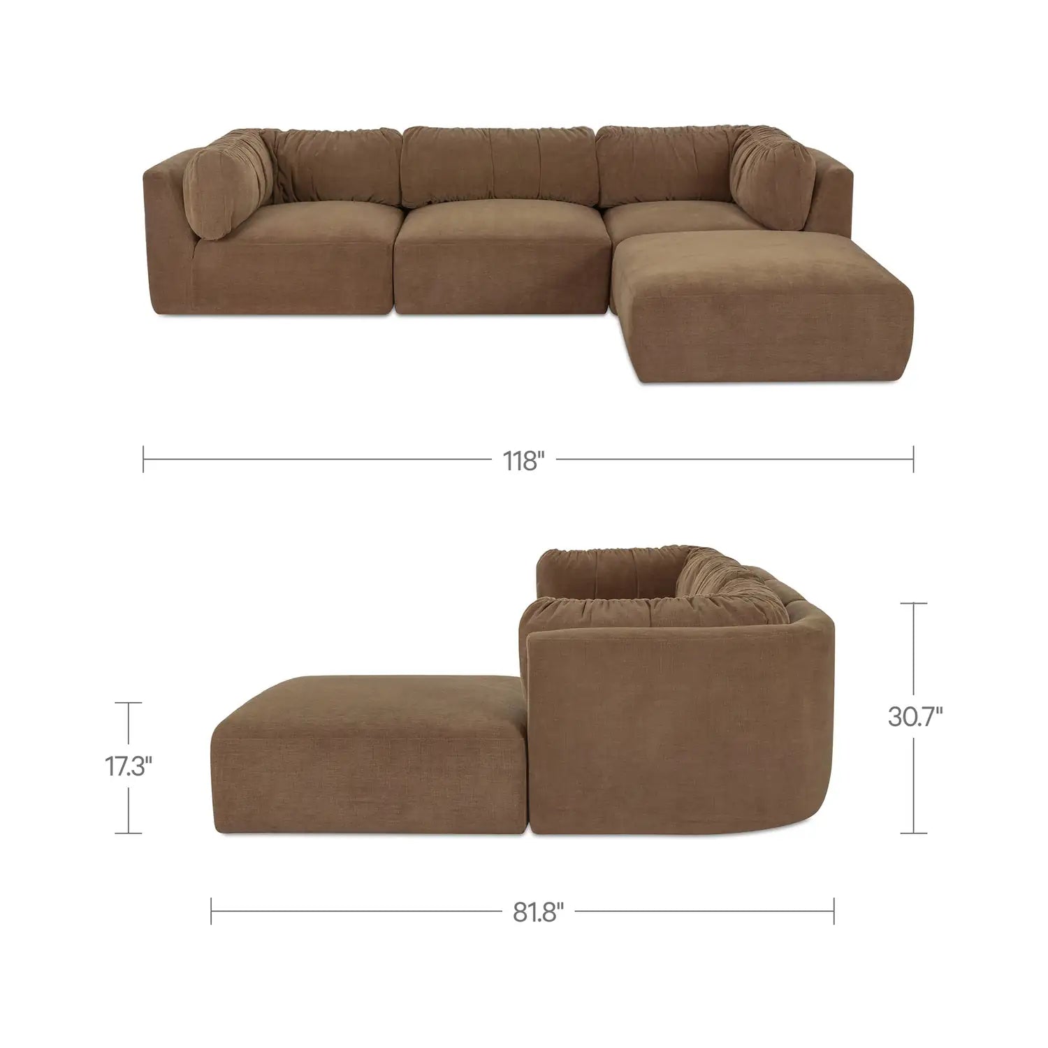 MOES, MATINA MODULAR SECTIONALS, SOFA
