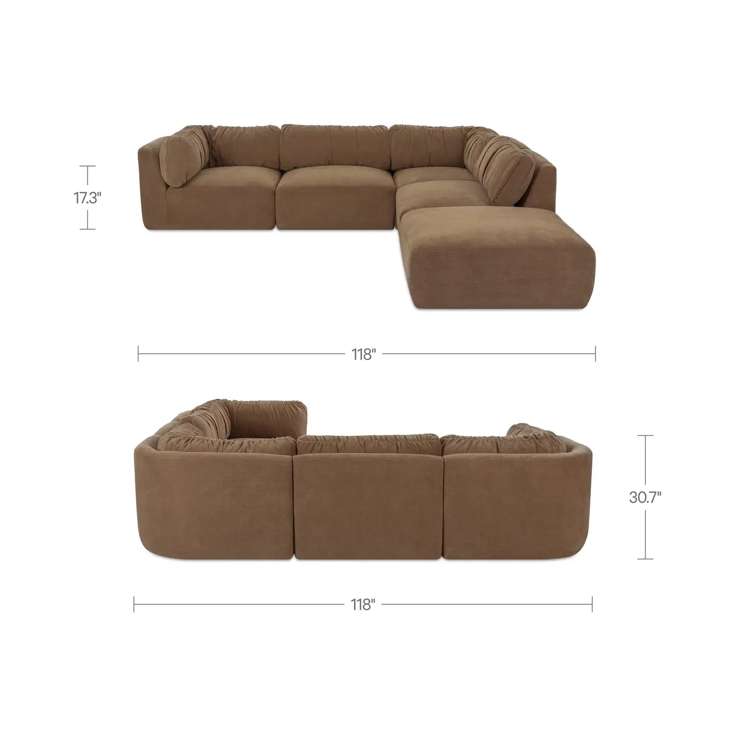 MOES, MATINA MODULAR SECTIONALS, SOFA