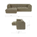 MOES, MISCHA SECTIONALS, SOFA