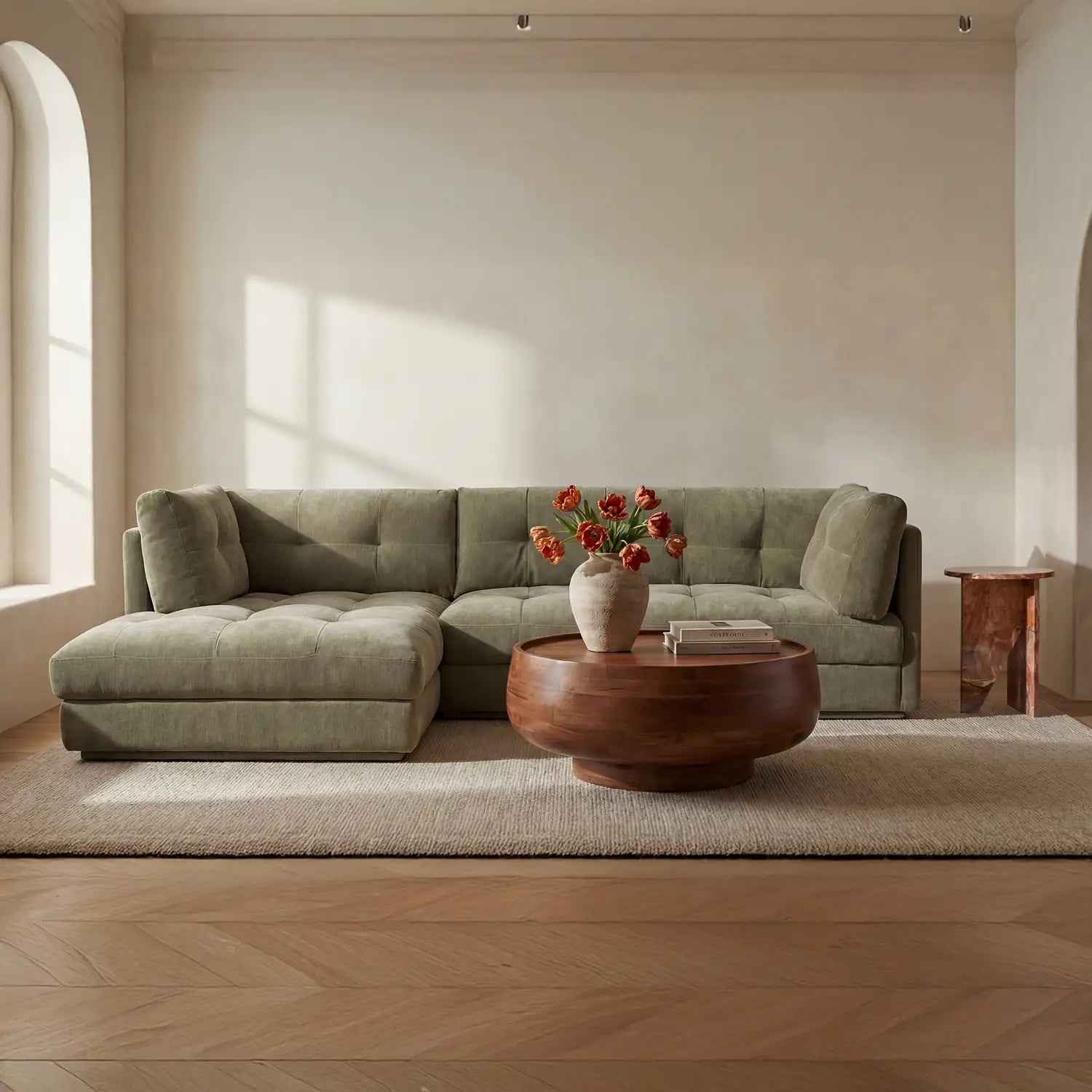 MOES, MISCHA SECTIONALS, SOFA