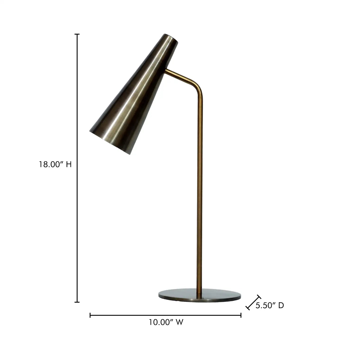 MOES, TRUMPET TABLE LAMPS, TABLE LAMPS