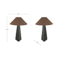 MOES, DORSEY TABLE LAMPS, TABLE LAMPS