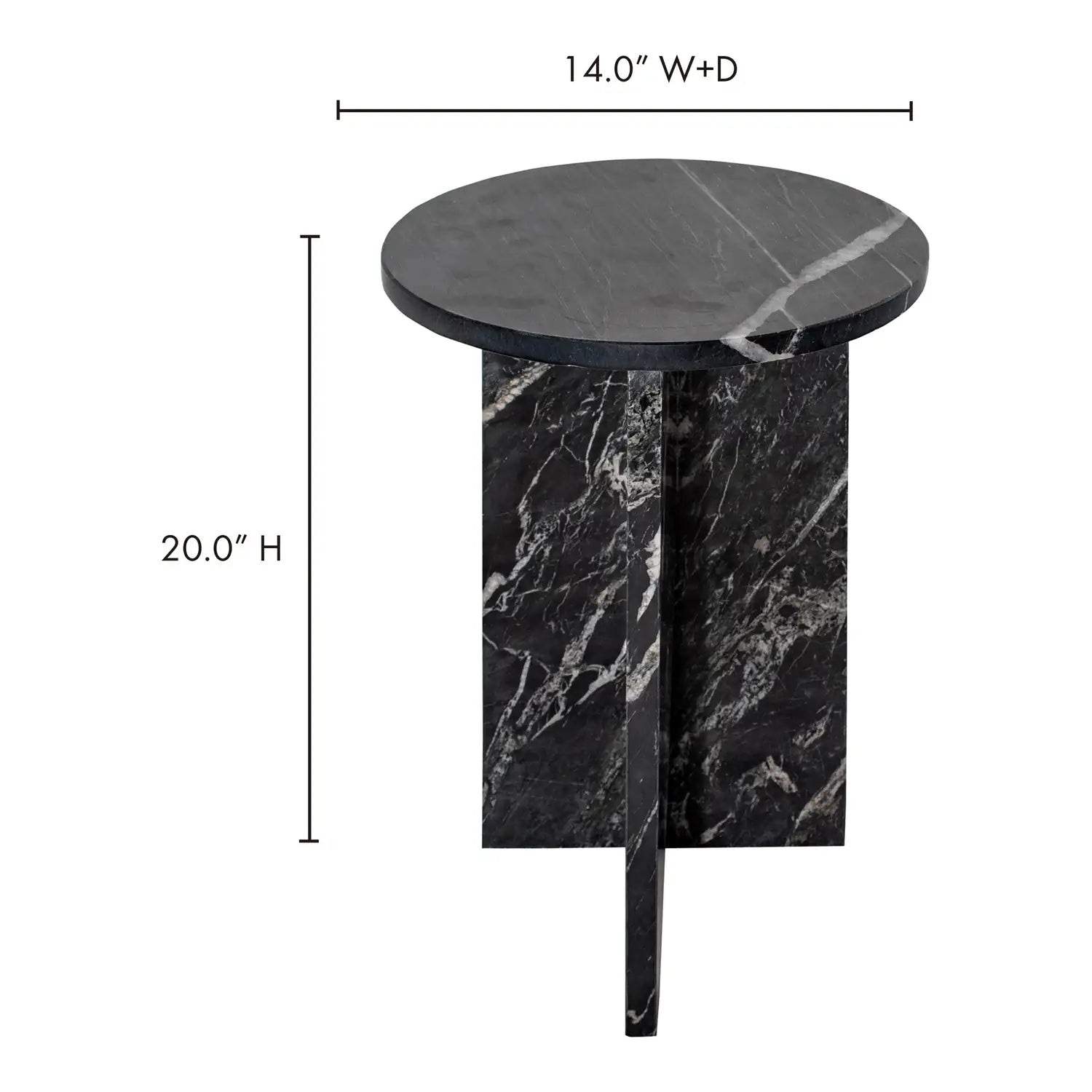 MOES GRACE ACCENT TABLES - Side