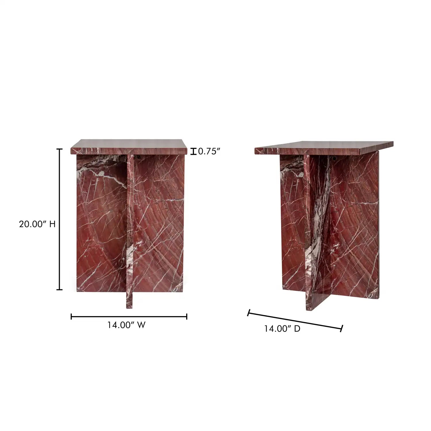 MOES BLAIR ACCENT TABLES - Side