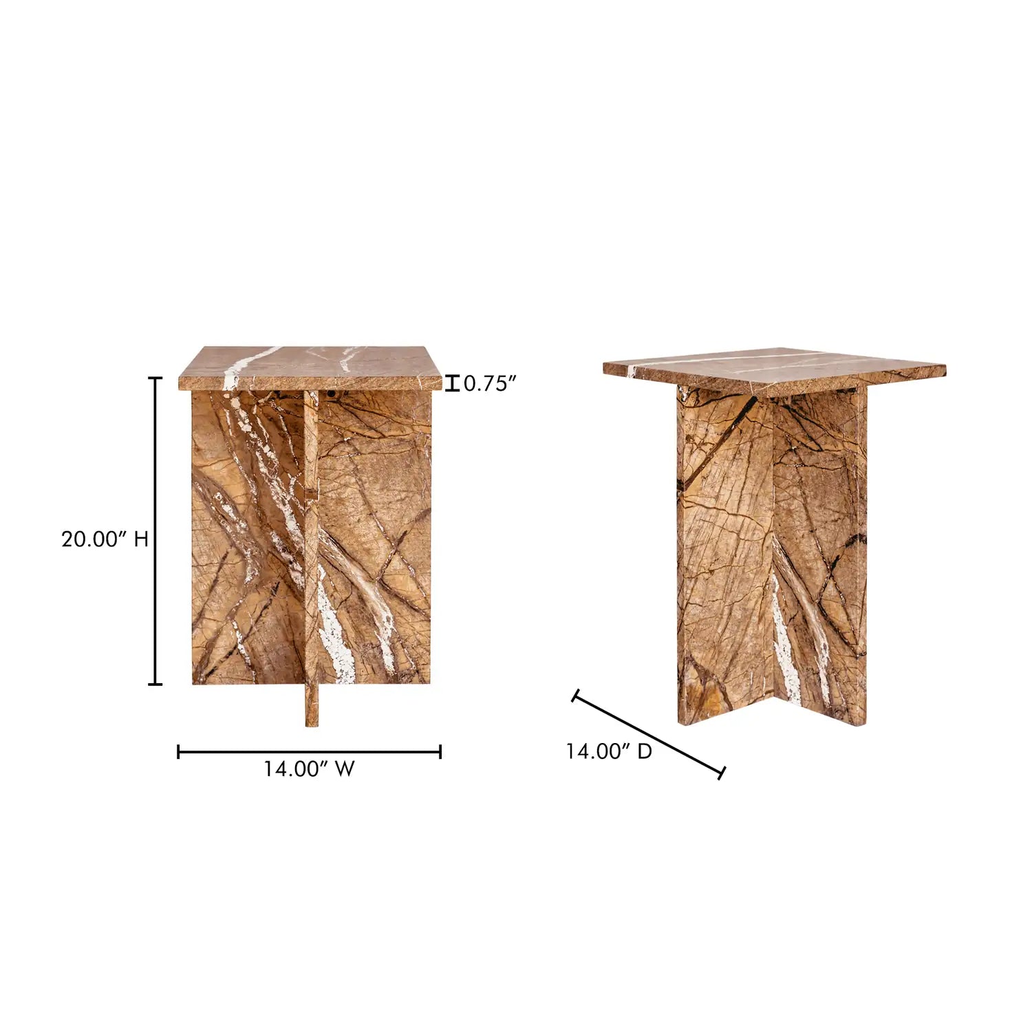 MOES BLAIR ACCENT TABLES - Side