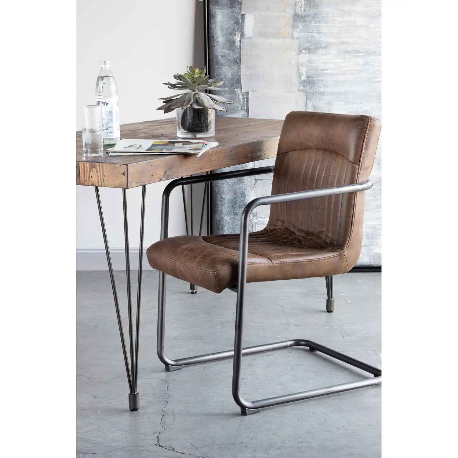 MOES, ANSEL DINING CHAIRS - SET OF TWO, DINING CHAIRS