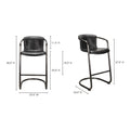 MOES, FREEMAN BAR STOOLS - SET OF TWO, BAR STOOLS