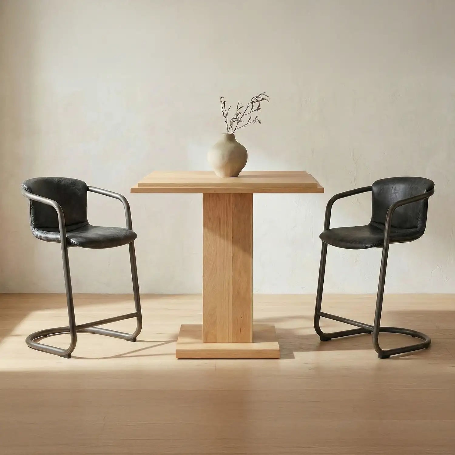 MOES, FREEMAN BAR STOOLS - SET OF TWO, BAR STOOLS