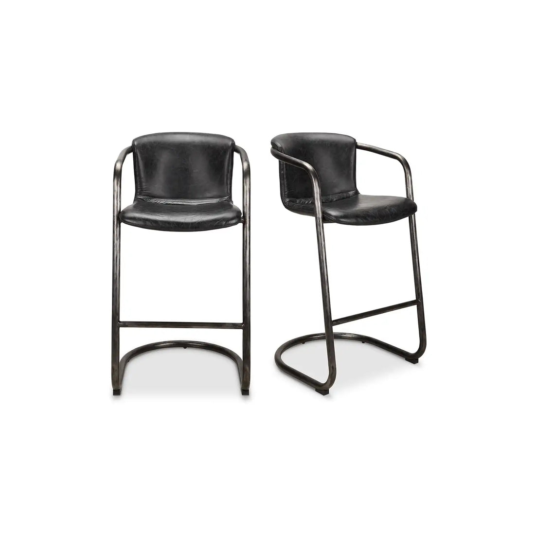 MOES, FREEMAN BAR STOOLS - SET OF TWO, BAR STOOLS