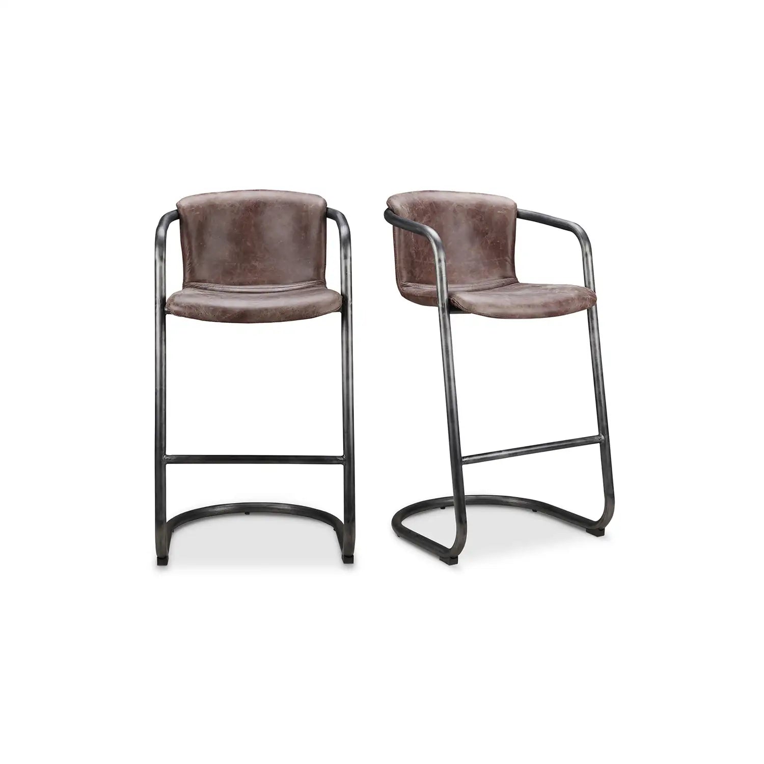 MOES, FREEMAN BAR STOOLS - SET OF TWO, BAR STOOLS