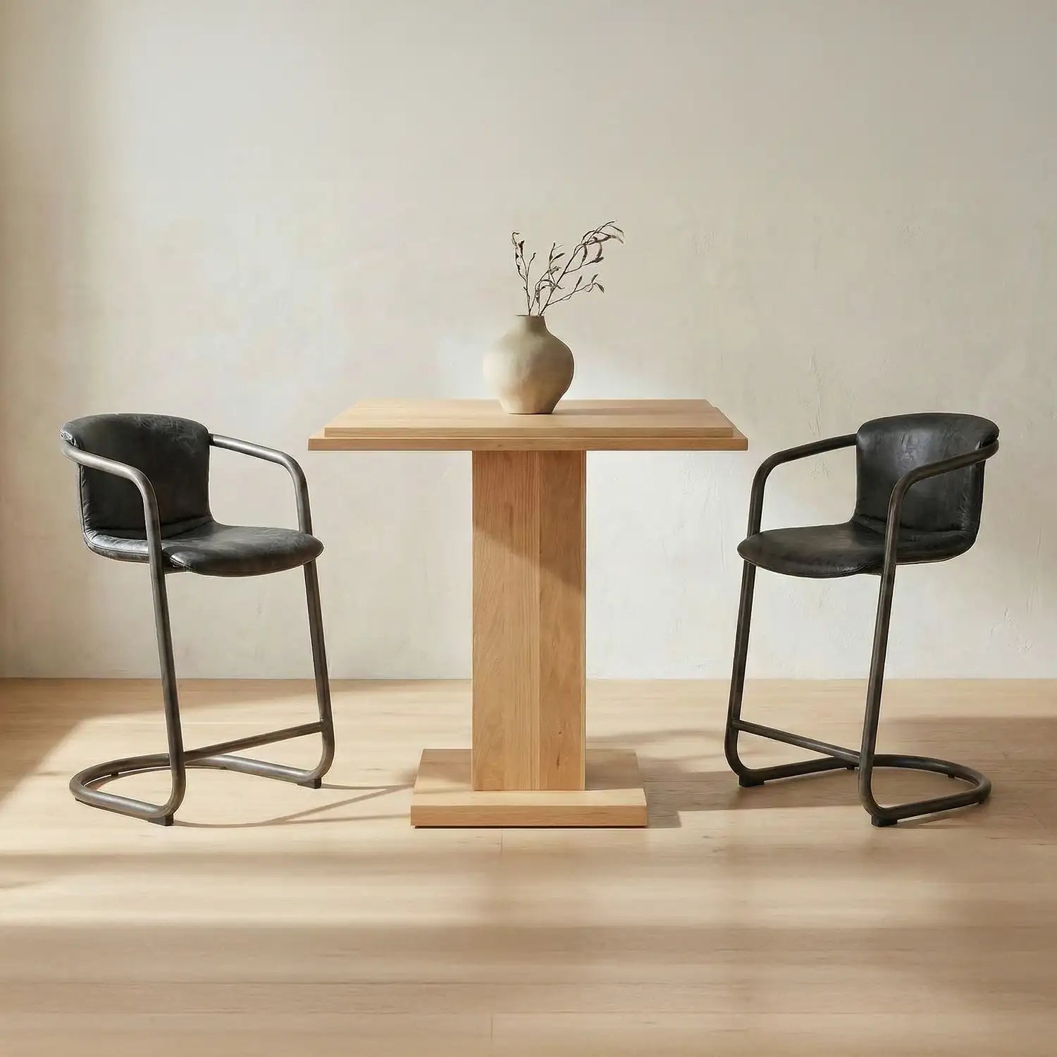 MOES, FREEMAN COUNTER STOOLS - SET OF TWO, BAR STOOLS