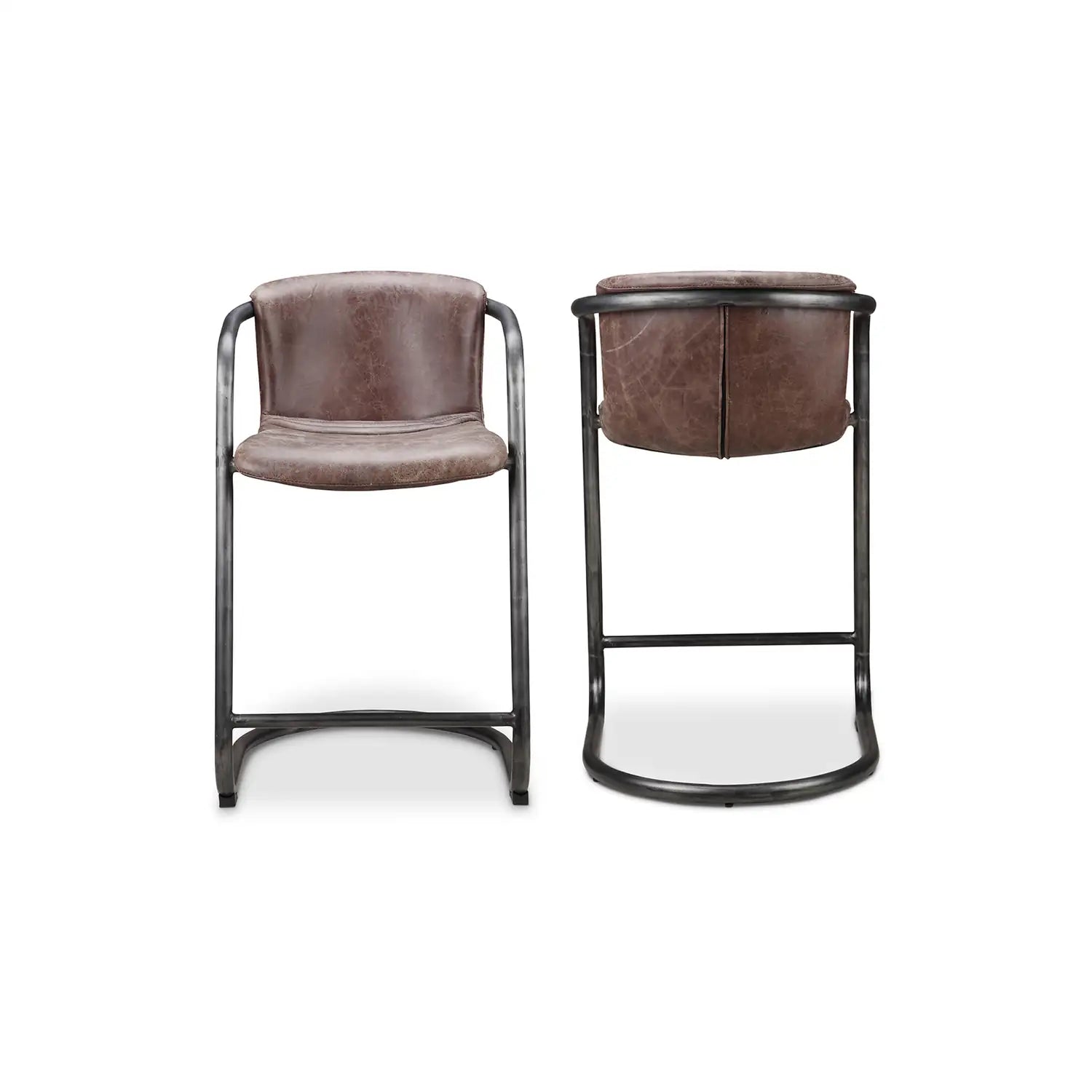 MOES, FREEMAN COUNTER STOOLS - SET OF TWO, BAR STOOLS