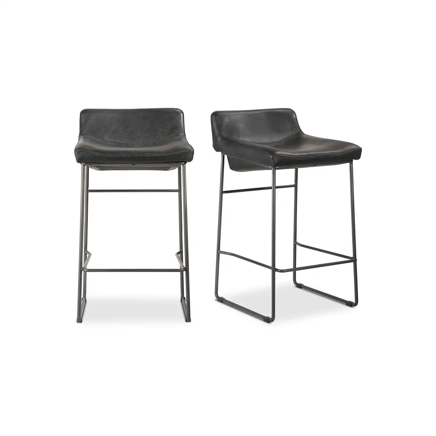 MOES, STARLET COUNTER STOOLS - SET OF TWO, BAR STOOLS
