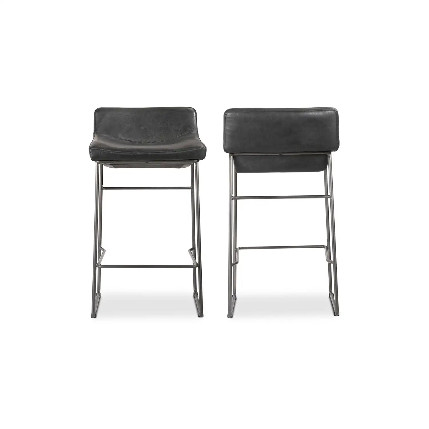 MOES, STARLET COUNTER STOOLS - SET OF TWO, BAR STOOLS