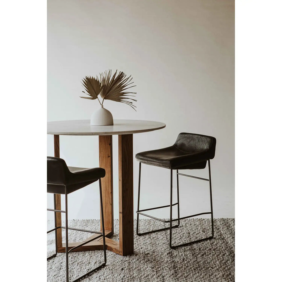 MOES, STARLET COUNTER STOOLS - SET OF TWO, BAR STOOLS