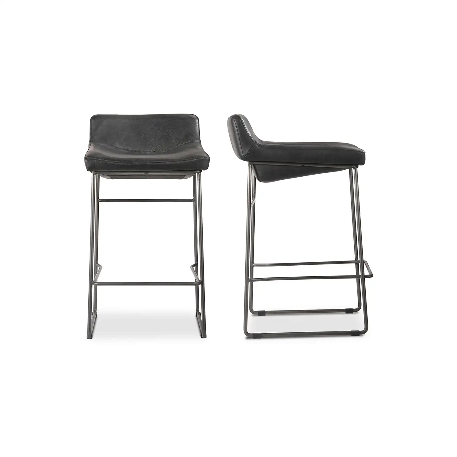 MOES, STARLET COUNTER STOOLS - SET OF TWO, BAR STOOLS