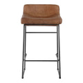 MOES, STARLET COUNTER STOOLS - SET OF TWO, BAR STOOLS