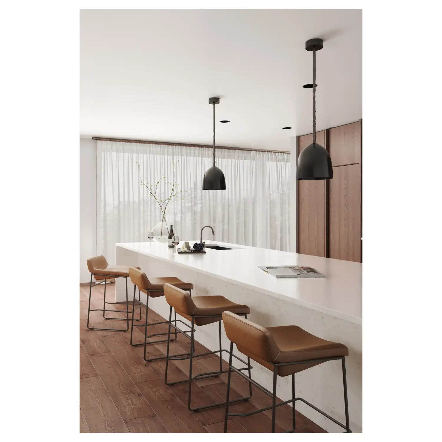 MOES, STARLET COUNTER STOOLS - SET OF TWO, BAR STOOLS