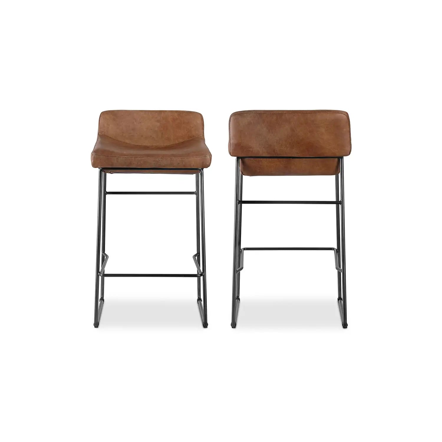 MOES, STARLET COUNTER STOOLS - SET OF TWO, BAR STOOLS