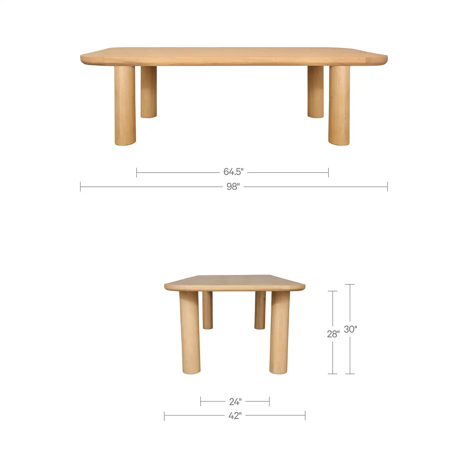 MOES ANDERS DINING TABLES - Dining Tables