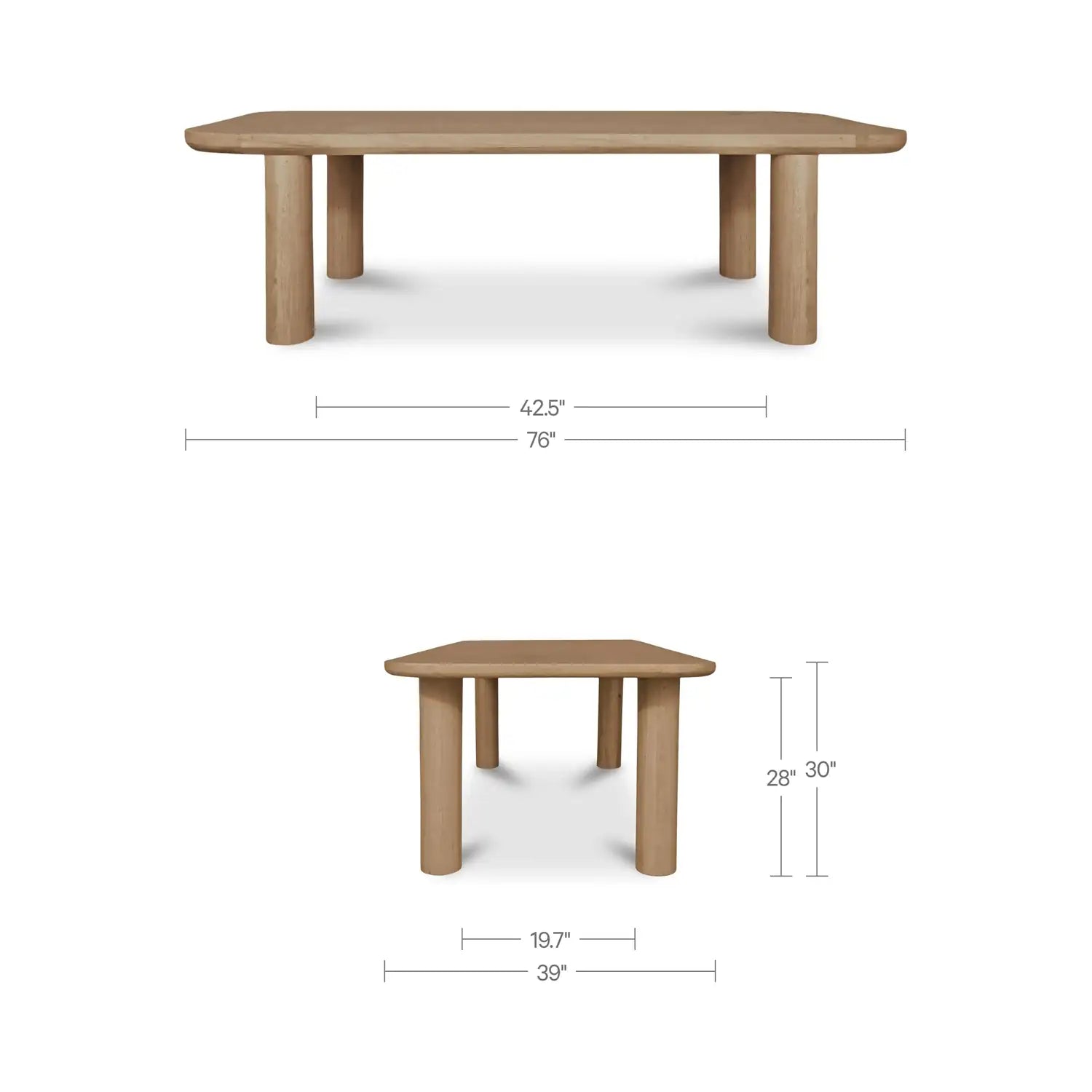MOES ANDERS DINING TABLES - Dining Tables