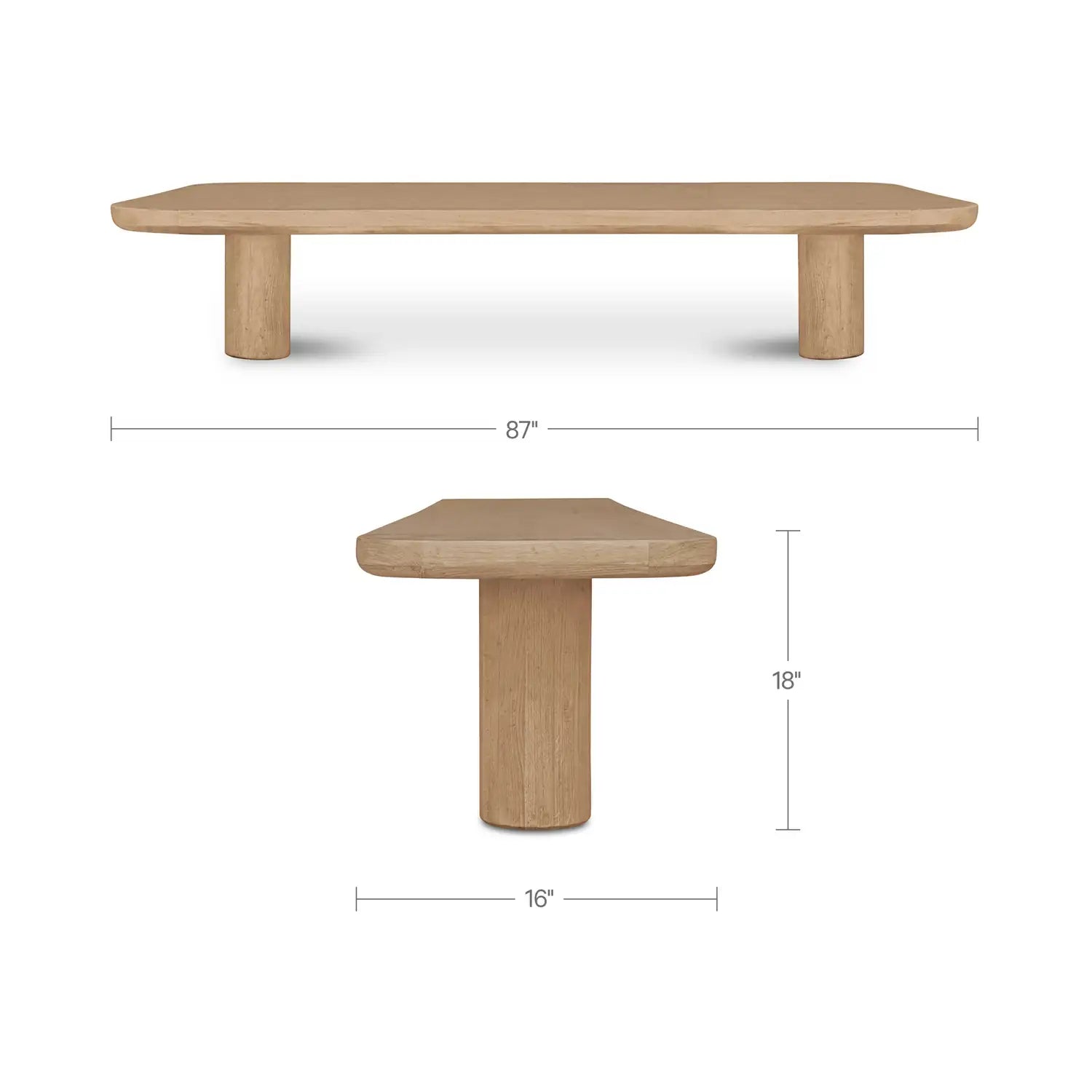 MOES ANDERS DINING BENCHES - Benches, Ottoman, Stools