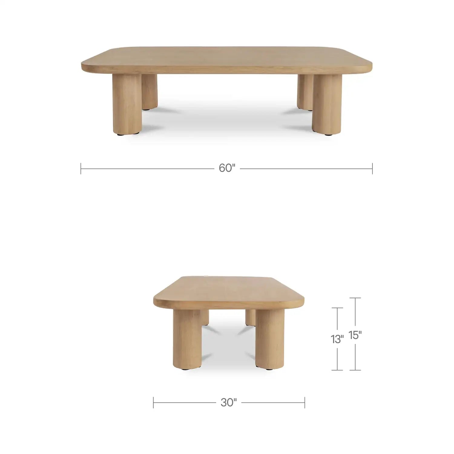 MOES ANDERS COFFEE TABLES - Coffee