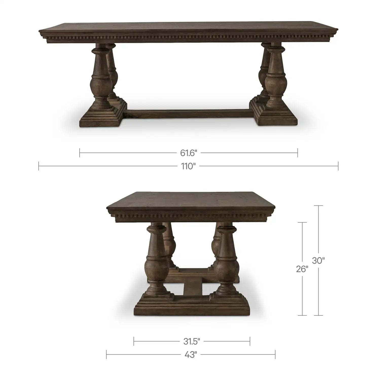 MOES EVERSON DINING TABLES - Dining Tables