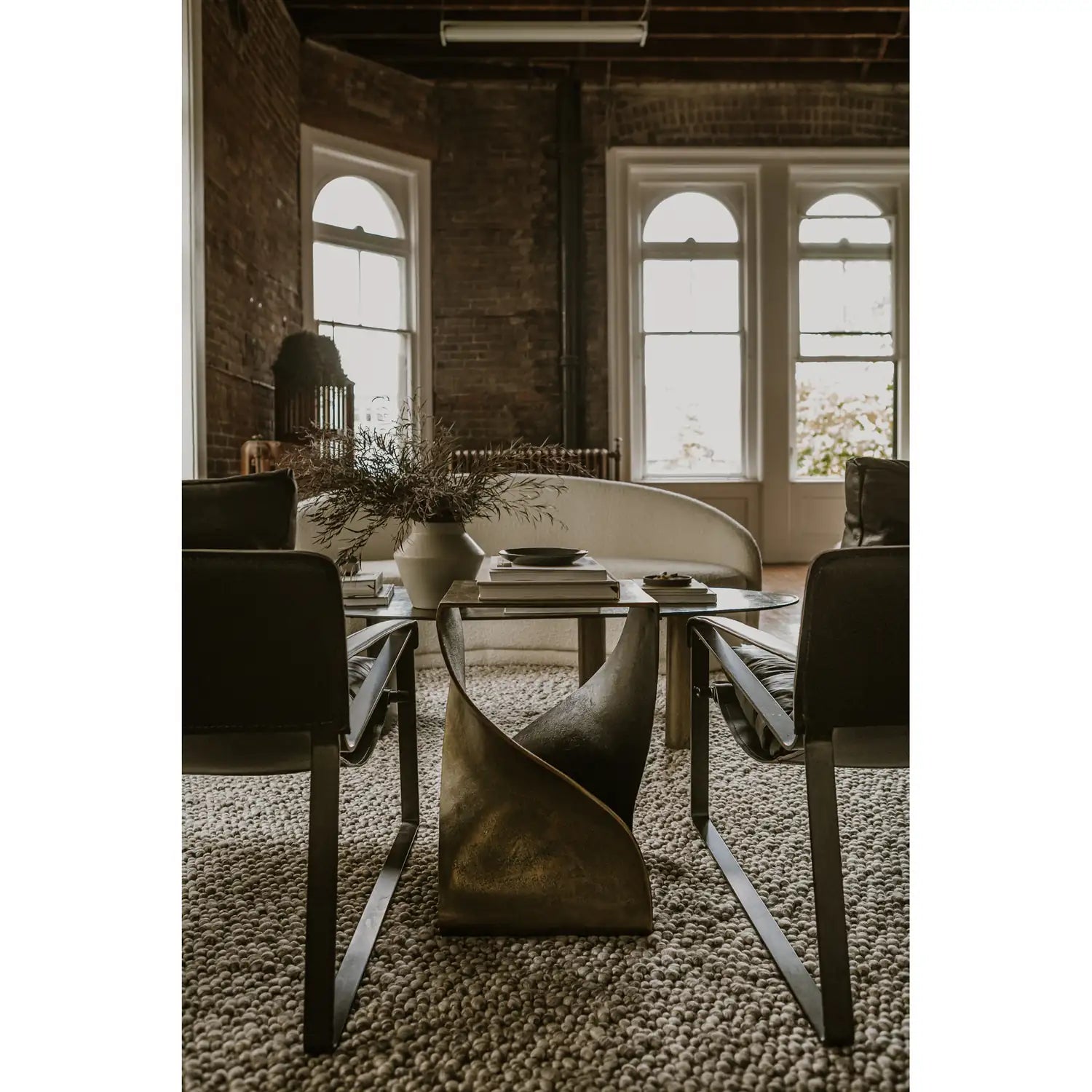 MOES TWIST ACCENT TABLES - Side