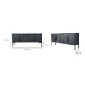 MOES FISHBONE SIDEBOARDS - Cabinets & Bar