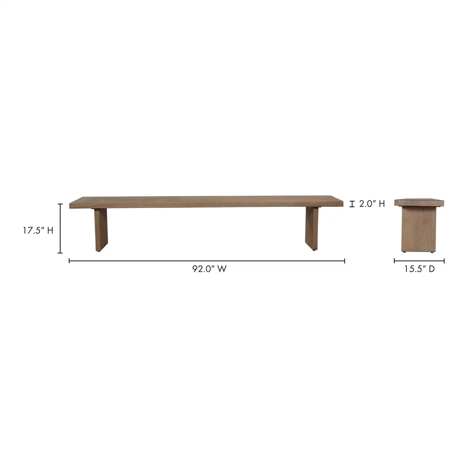 MOES KOSHI BENCHES - Benches, Ottoman, Stools